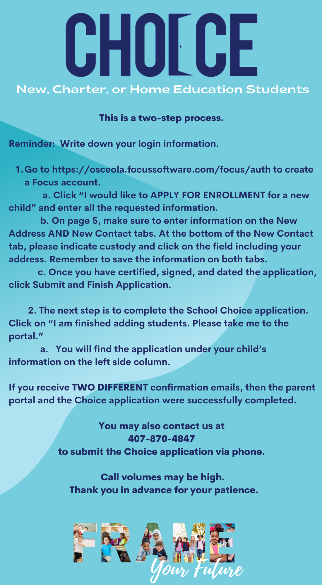 Educational Choices and Innovation / Choice Programs